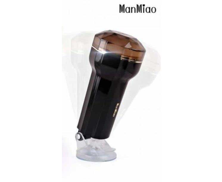 Âm Đạo Giả Manmiao Cao Cấp Đèn Pin Rung Tường Tăng Khoái Cảm