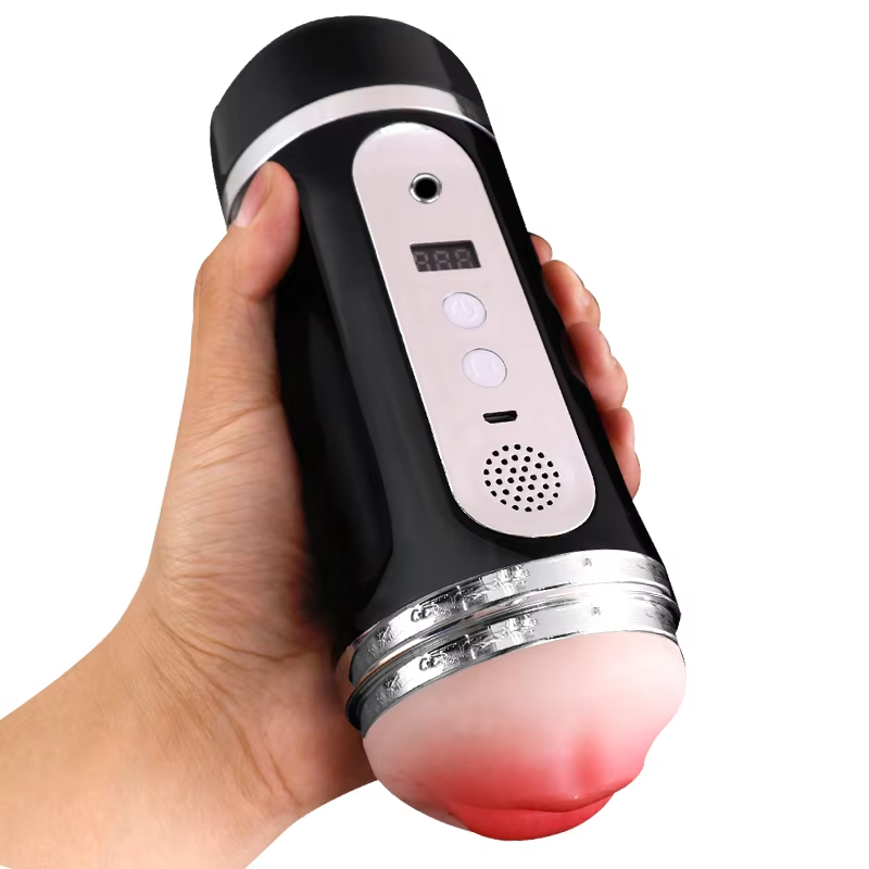 Âm Đạo Giả 2 Đầu Jiuai ADG011 Thực Tế Có Âm Thanh Hấp Dẫn