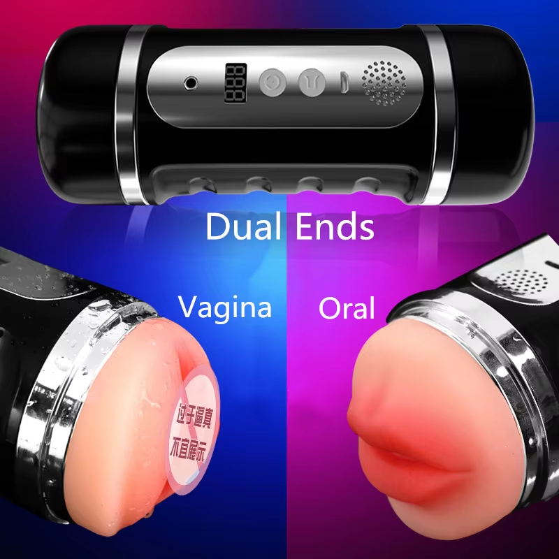 Âm Đạo Giả 2 Đầu Jiuai ADG011 Siêu Thật Kèm Âm Thanh Quyến Rũ