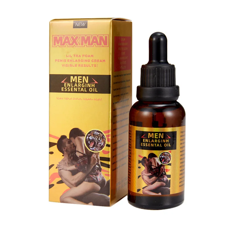Maxman Essential Oil for Natural Penis Enlargement and Enhancement