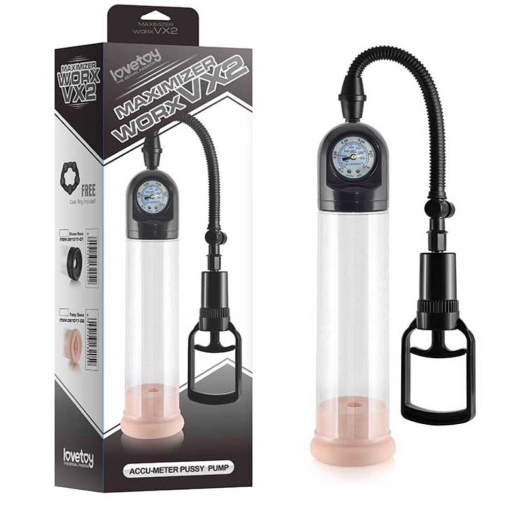 Máy tập tăng kích thước dương vật Lovetoy Maximizer Worx VX2 sang trọng 