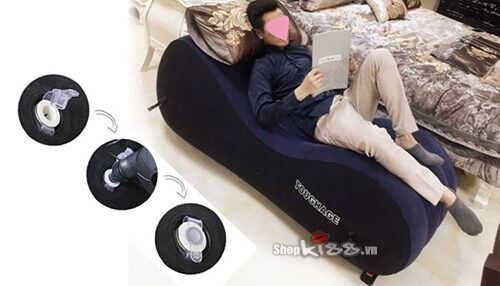 Ghế bơm hơi tình yêu cao cấp nhập khẩu Mỹ – Ghế Tantra sang trọng