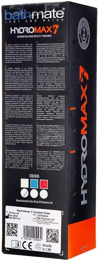  Shop bán Máy Tập Làm To Dương Vật Bằng Thủy Lực Bathmate Hydromax 7 có tốt không?