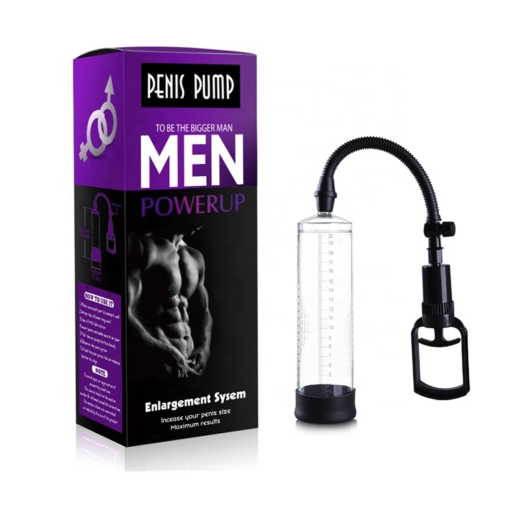 Men PowerUp Penis Enlarger Training Device Soft Silicone Kit