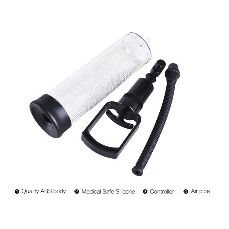 Men PowerUp Penis Enlarger Training Device Soft Silicone Kit