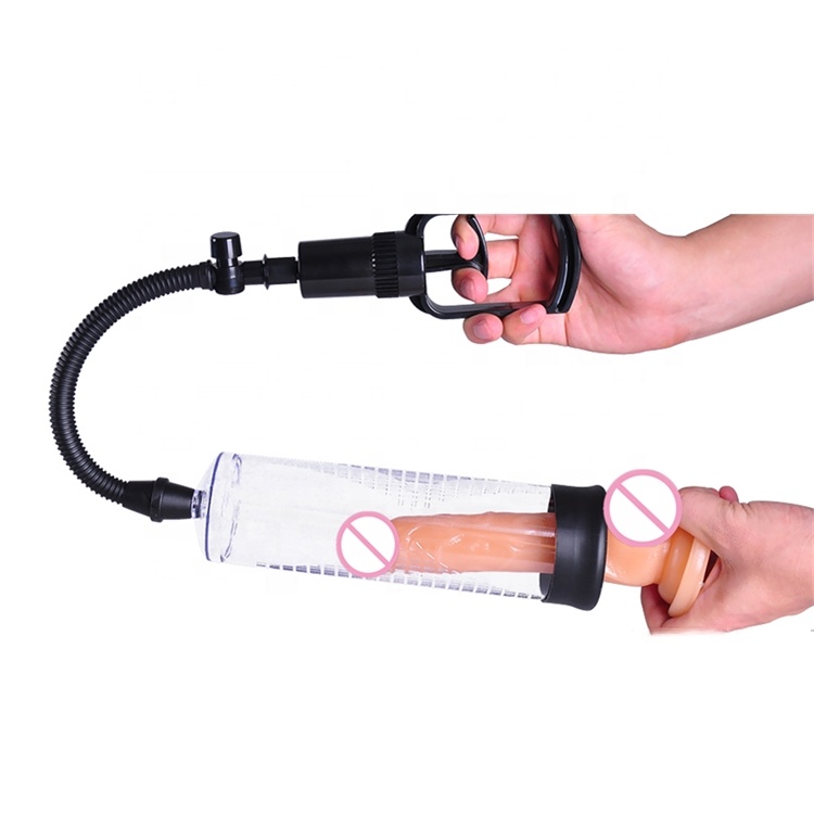 Men PowerUp Penis Enlarger Training Device Soft Silicone Kit