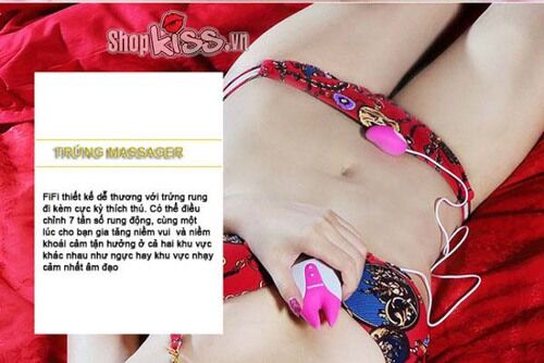 Máy mát xa Nalone Fifi 2 massage nhũ hoa âm vật nữ