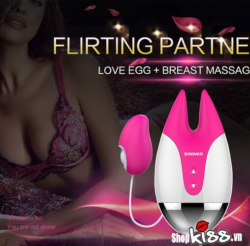 Máy mát xa Nalone Fifi 2 massage nhũ hoa âm vật nữ