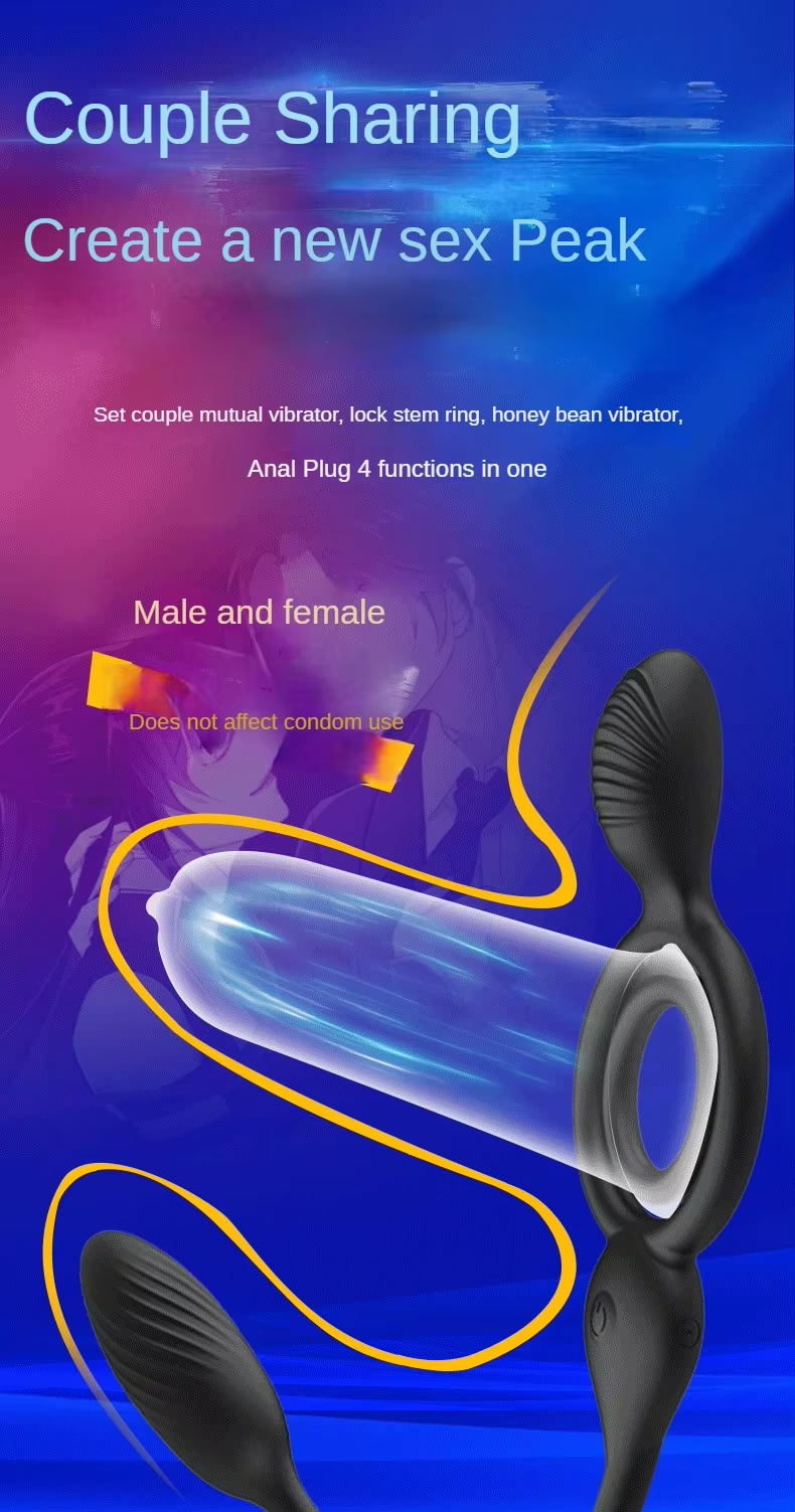 Vòng Rung Nam Điều Khiển Xa Kích Thích Hậu Môn Cock Lock