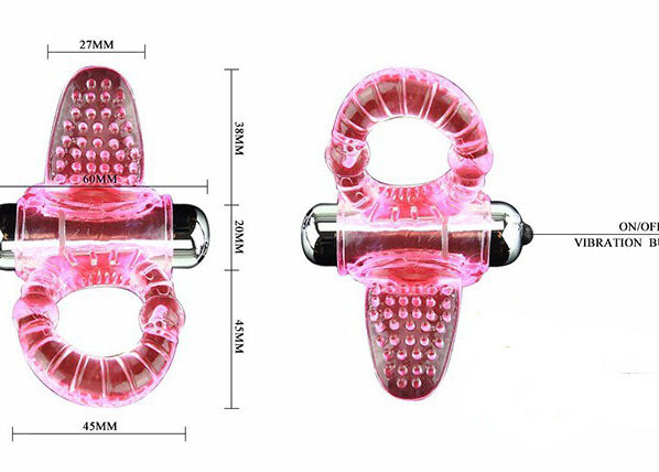 Vòng rung lưỡi liếm âm đạo Sweet Vibration Ring Lybaile