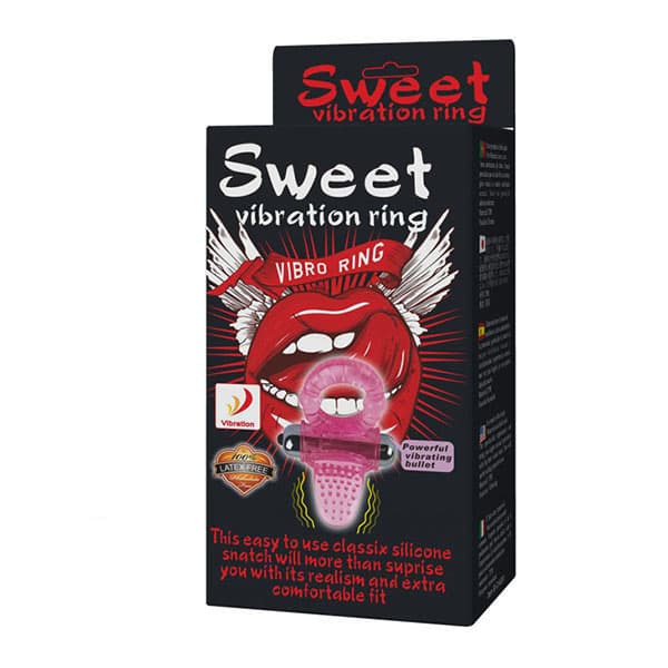 Vòng rung lưỡi liếm âm đạo Sweet Vibration Ring Lybaile