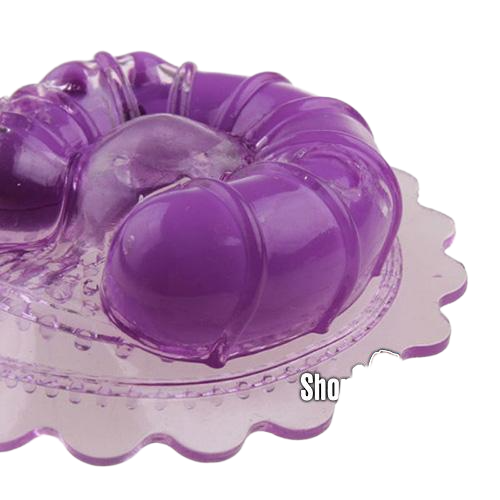 Dụng cụ mát xa nhũ hoa mini silicon mềm mại rung mạnh năng lượng pin 
