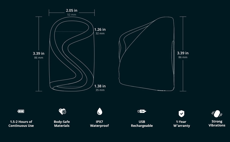 Vòng Rung Dương Vật LOVENSE Gush Tăng Khoái Cảm Mạnh Mẽ Vòng Rung Dương Vật LOVENSE Gush Tăng Khoái Cảm Mạnh Mẽ