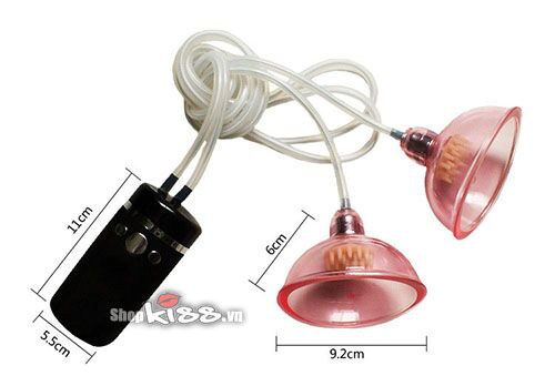 Máy mát xa nhũ hoa tăng vòng 1 săn chắc rung mạnh