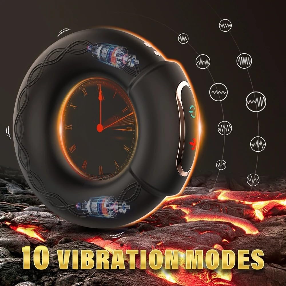 Vòng rung có nhiệt hỗ trợ nam sung mãn Vòng rung có nhiệt hỗ trợ nam sung mãn