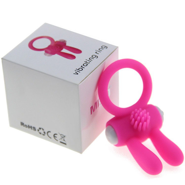 Vòng Rung Tai Thỏ Tăng Khoái Cảm Kéo Dài Thời Gian