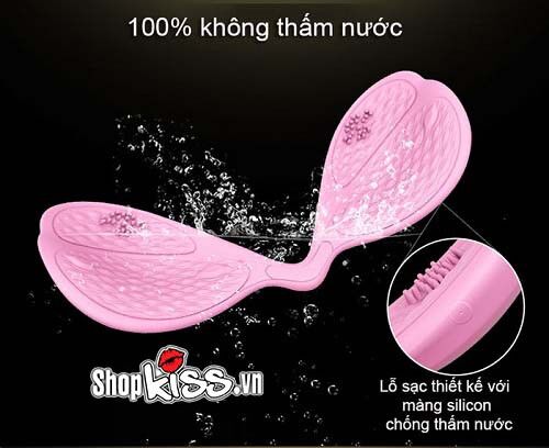 Áo lót mát xa ngực Breast I Smart silicon cao cấp rung mạnh