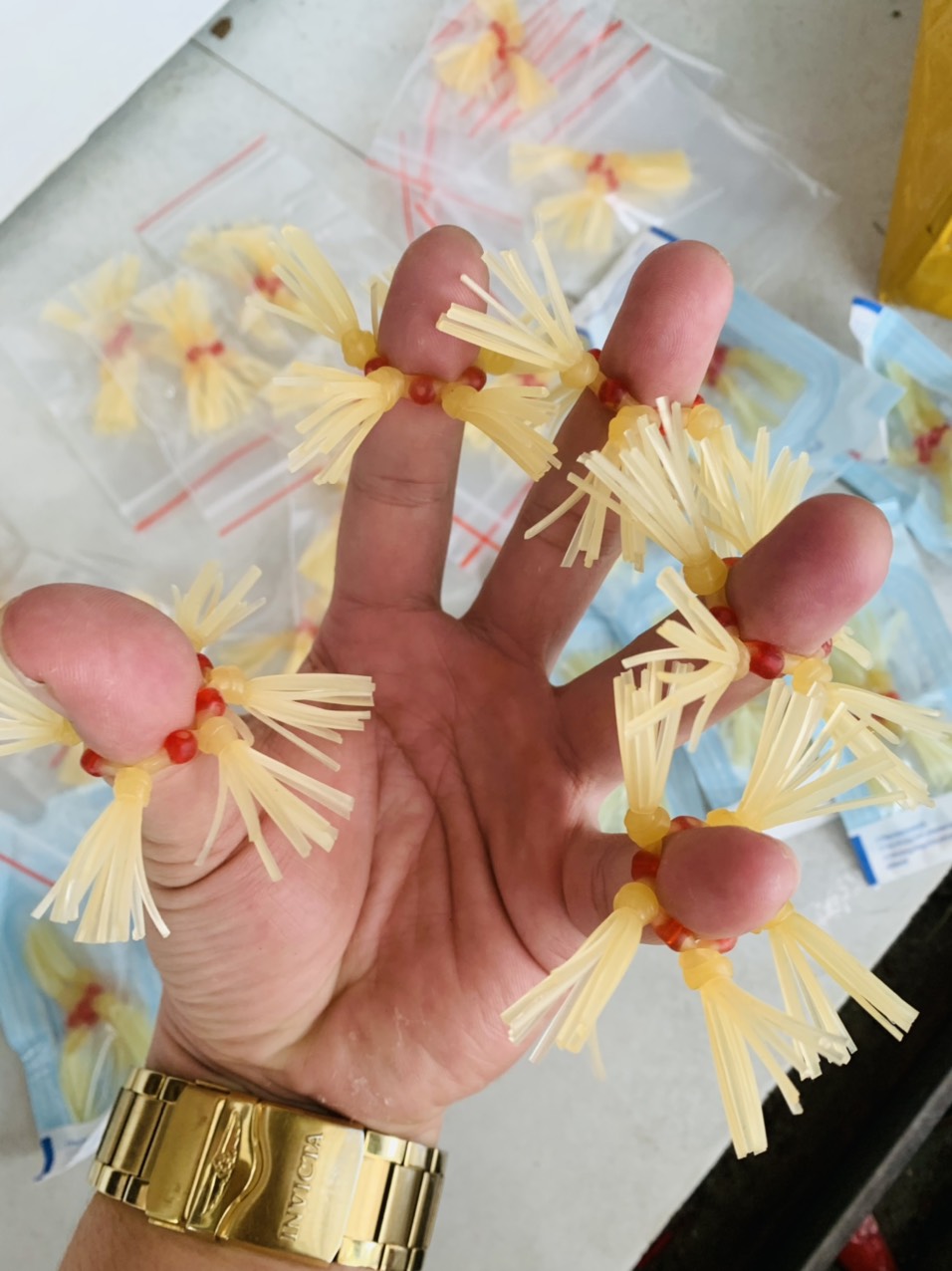 Vòng Đeo Dương Vật Râu Rồng Silicone Chuẩn Cao Cấp, Bền