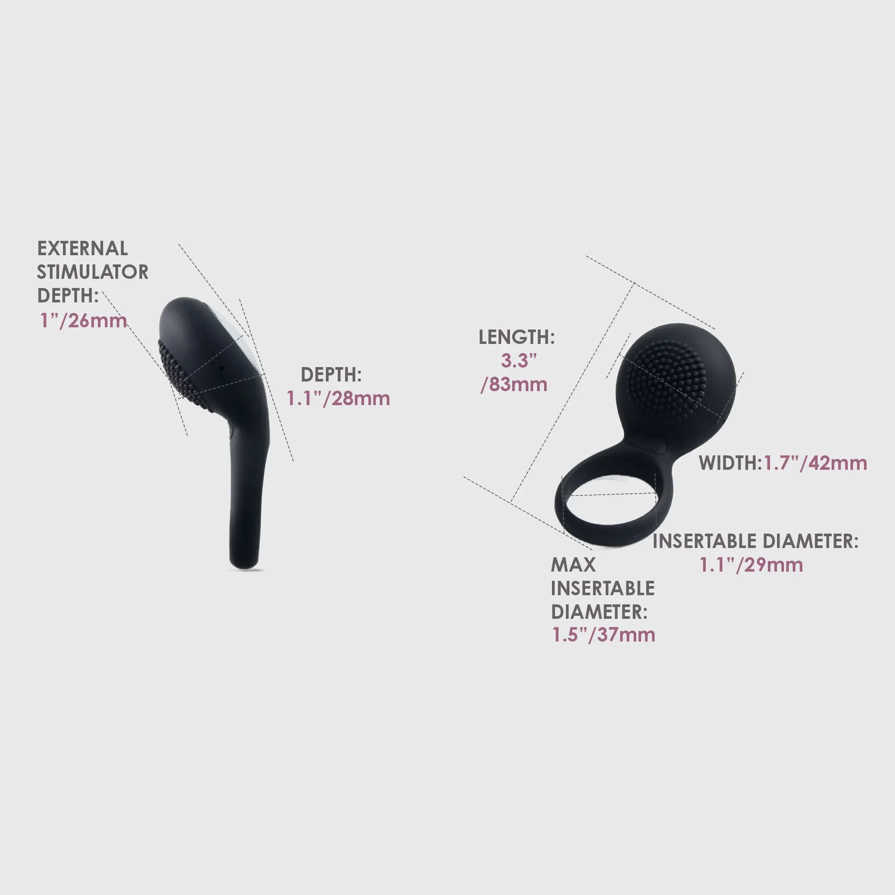 Vòng Đeo Svakom Tyler Rung Mạnh Kích Thích Tột Đỉnh