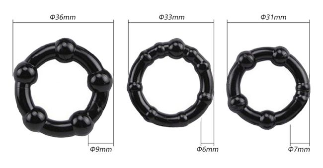 Bộ 3 Vòng Đeo Stay Hard Kéo Dài Thời Gian, Tăng Cường Sức Bền