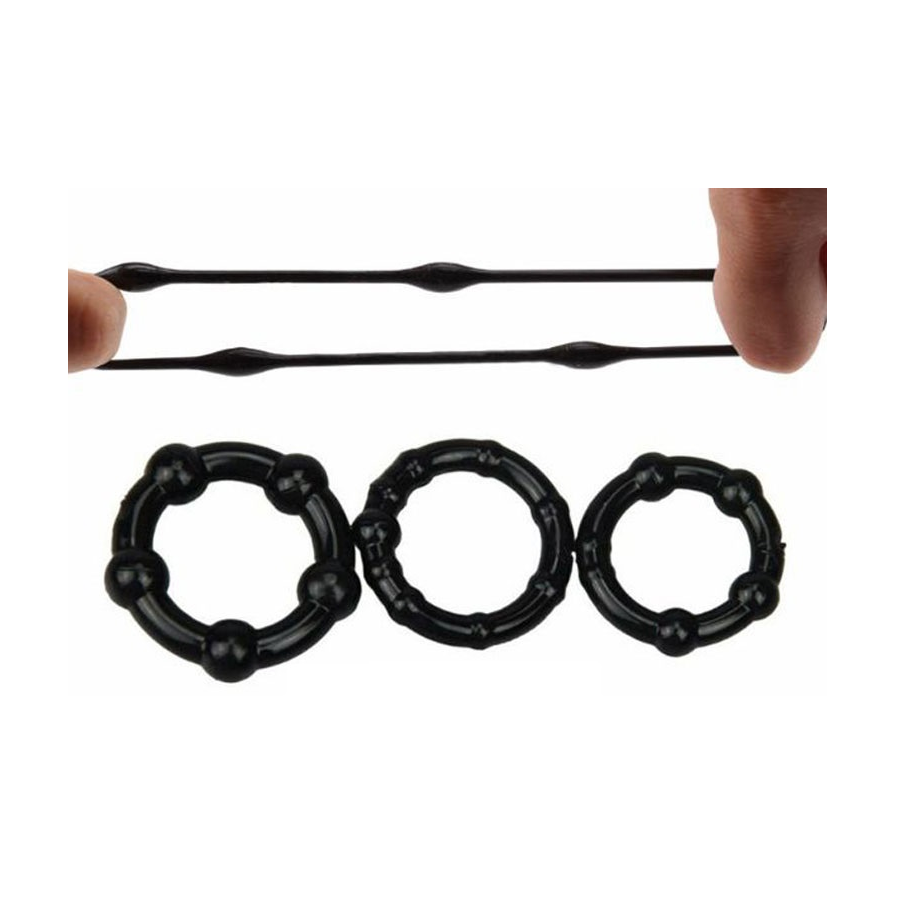 Bộ 3 Vòng Đeo Stay Hard Kéo Dài Thời Gian, Tăng Cường Sức Bền