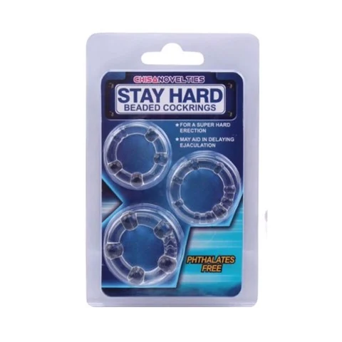 Bộ 3 Vòng Đeo Stay Hard Kéo Dài Thời Gian, Tăng Cường Sức Bền