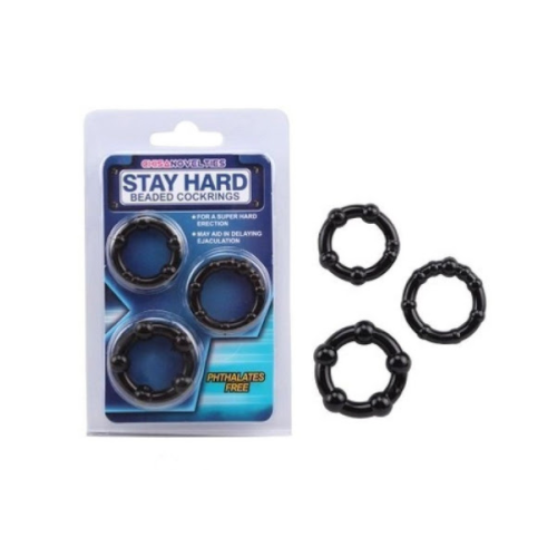 Bộ 3 Vòng Đeo Stay Hard Kéo Dài Thời Gian, Tăng Cường Sức Bền