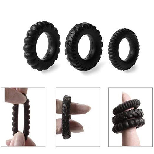 Bộ 3 Vòng Titan Dương Vật Sang Trọng Tăng Cường Thời Gian