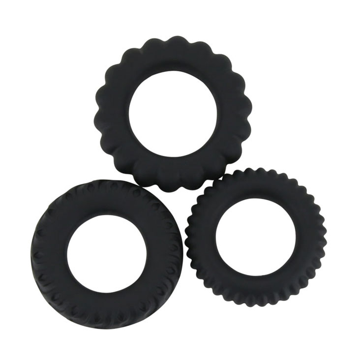 Bộ 3 Vòng Titan Dương Vật Sang Trọng Tăng Cường Thời Gian
