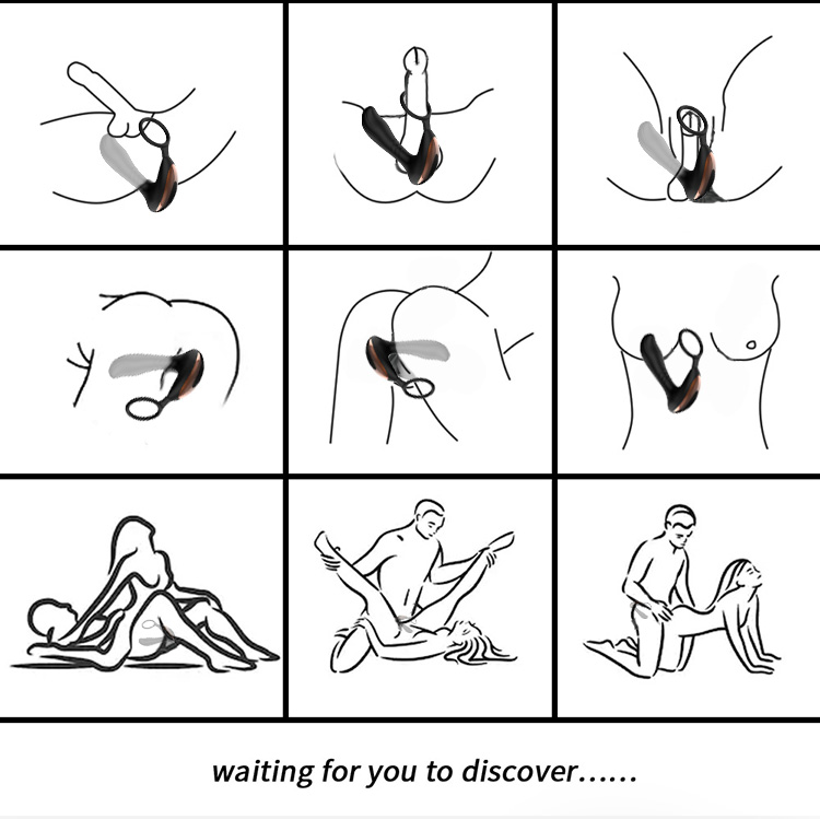 Máy Matxa Tuyến Tiền Liệt Rung Mạnh Có Quai Đeo Cock Ring Cao Cấp