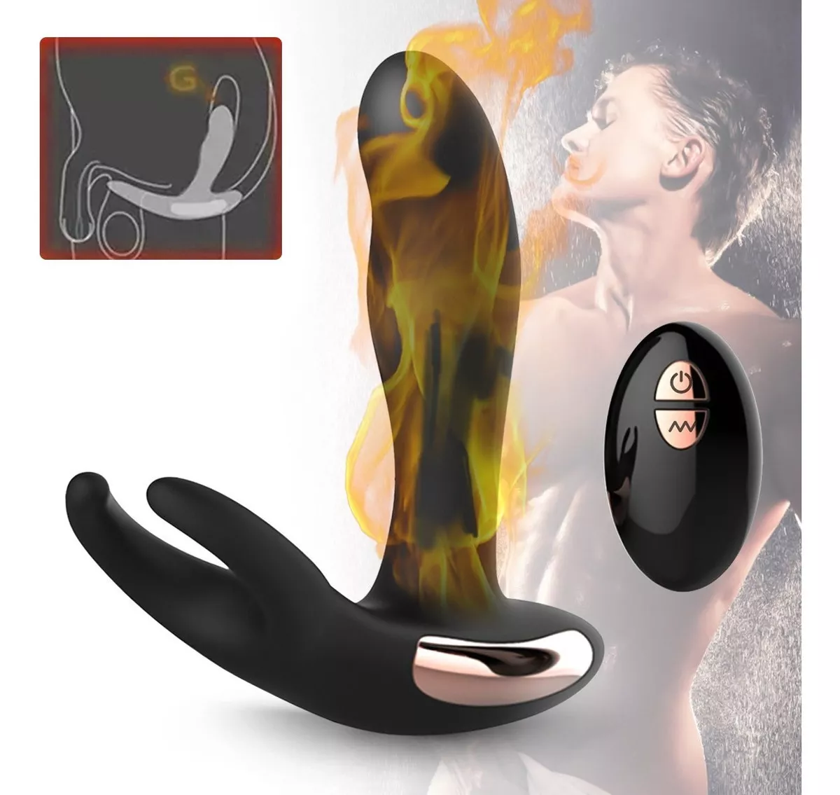 Dụng Cụ Massage Tuyến Tiền Liệt Nóng Lạnh Cực Phê