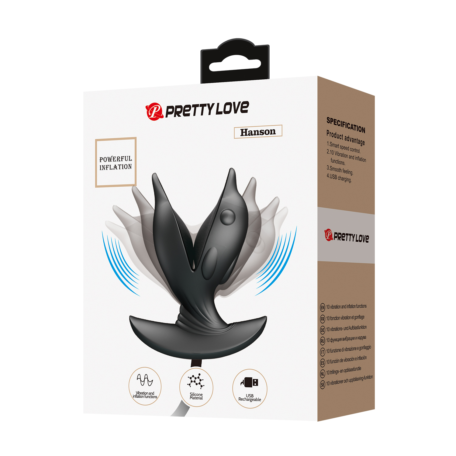 Dụng Cụ Giãn Hậu Môn Hanson Pretty Love Tăng Hưng Phấn, Thăng Hoa