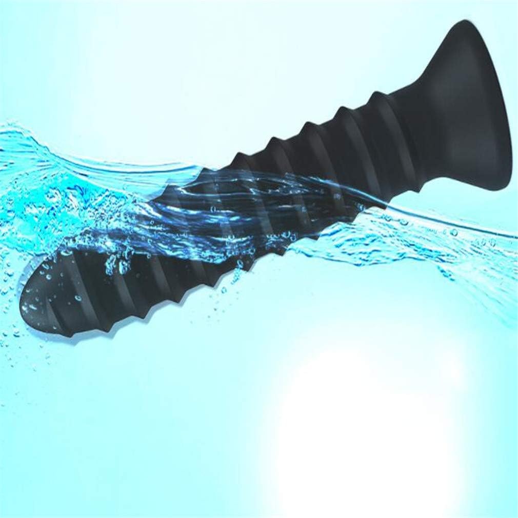 Twisted vibrating anal plug 10 modes USB recharge