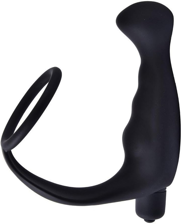 Dụng Cụ Hậu Môn Có Rung Kèm Cockring Thỏa Mãn Tối Đa