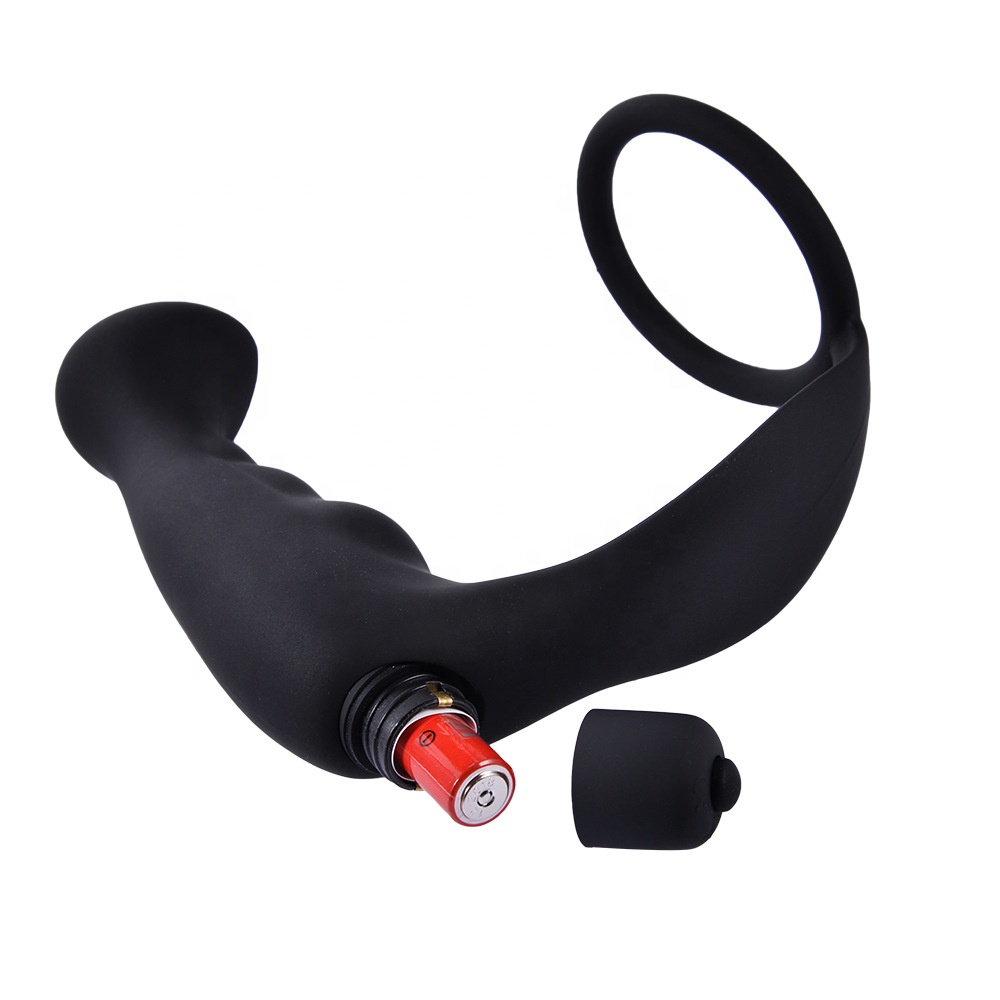Dụng Cụ Hậu Môn Có Rung Kèm Cockring Thỏa Mãn Tối Đa