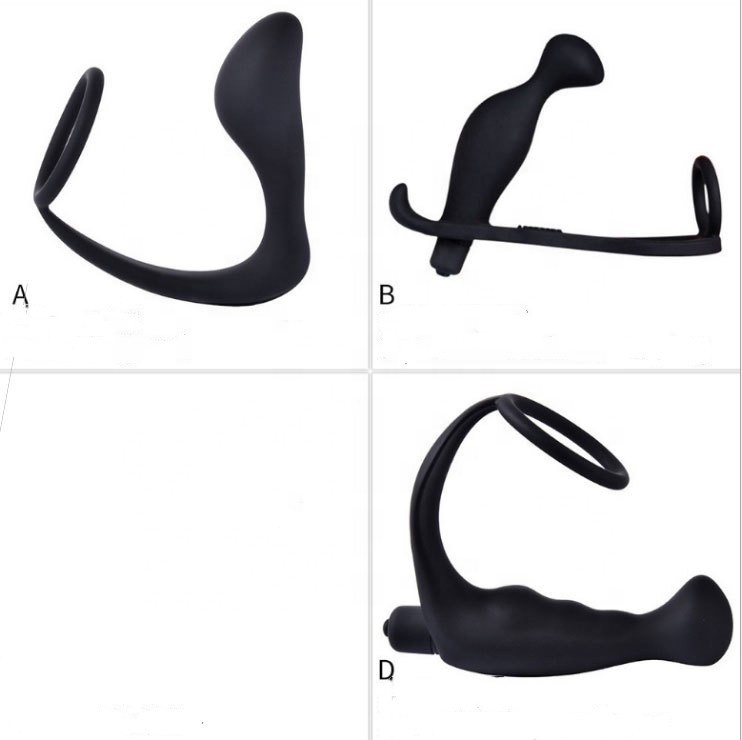 Dụng Cụ Hậu Môn Có Rung Kèm Cockring Thỏa Mãn Tối Đa