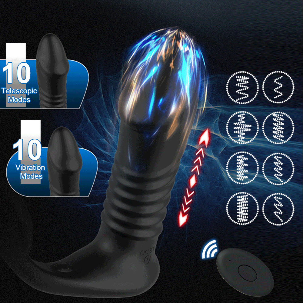 Dụng Cụ Kích Thích Hậu Môn Fighter 10 Chế Độ Rung Thụt Mạnh Dụng Cụ Kích Thích Hậu Môn Fighter 10 Chế Độ Rung Thụt Mạnh