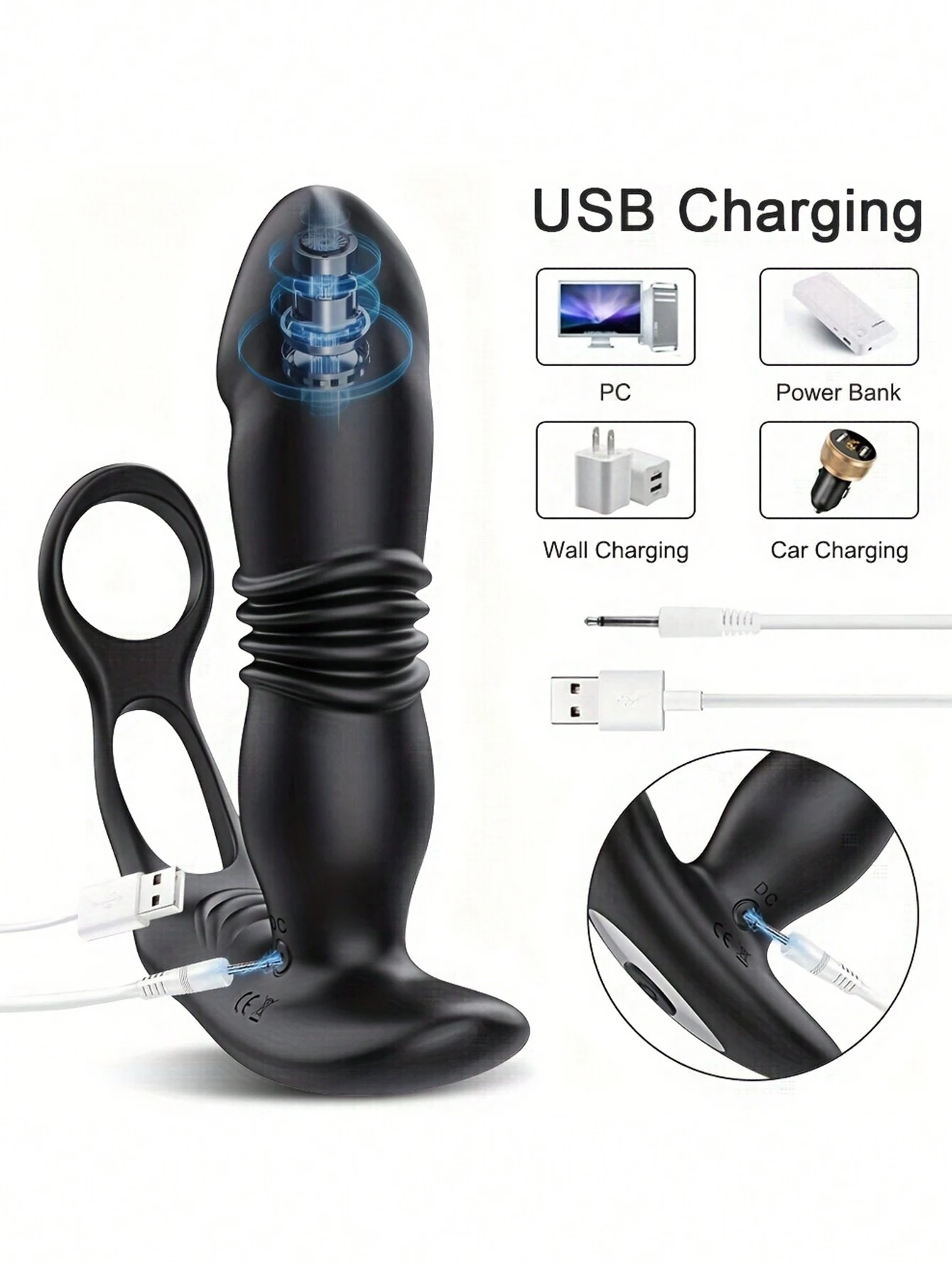 Dụng Cụ Hậu Môn Love Spouse Điều Khiển App Kích Thích Mạnh Mẽ