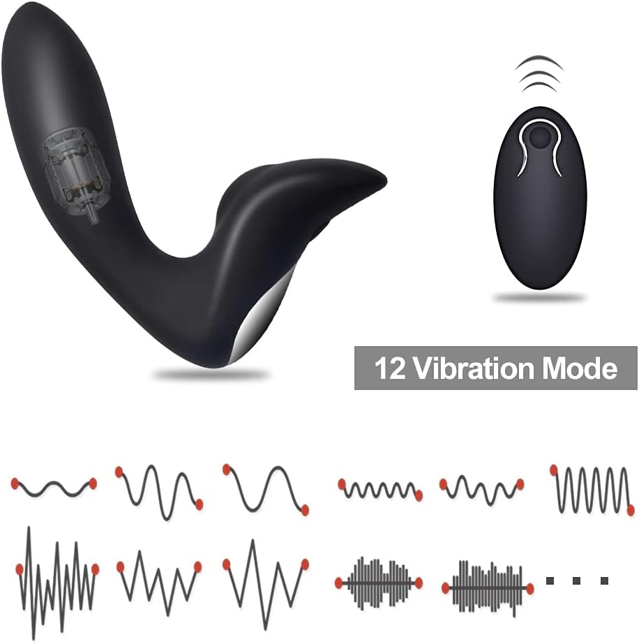 Dụng Cụ Kích Thích Hậu Môn Rung Điều Khiển Từ Xa Phê Đỉnh