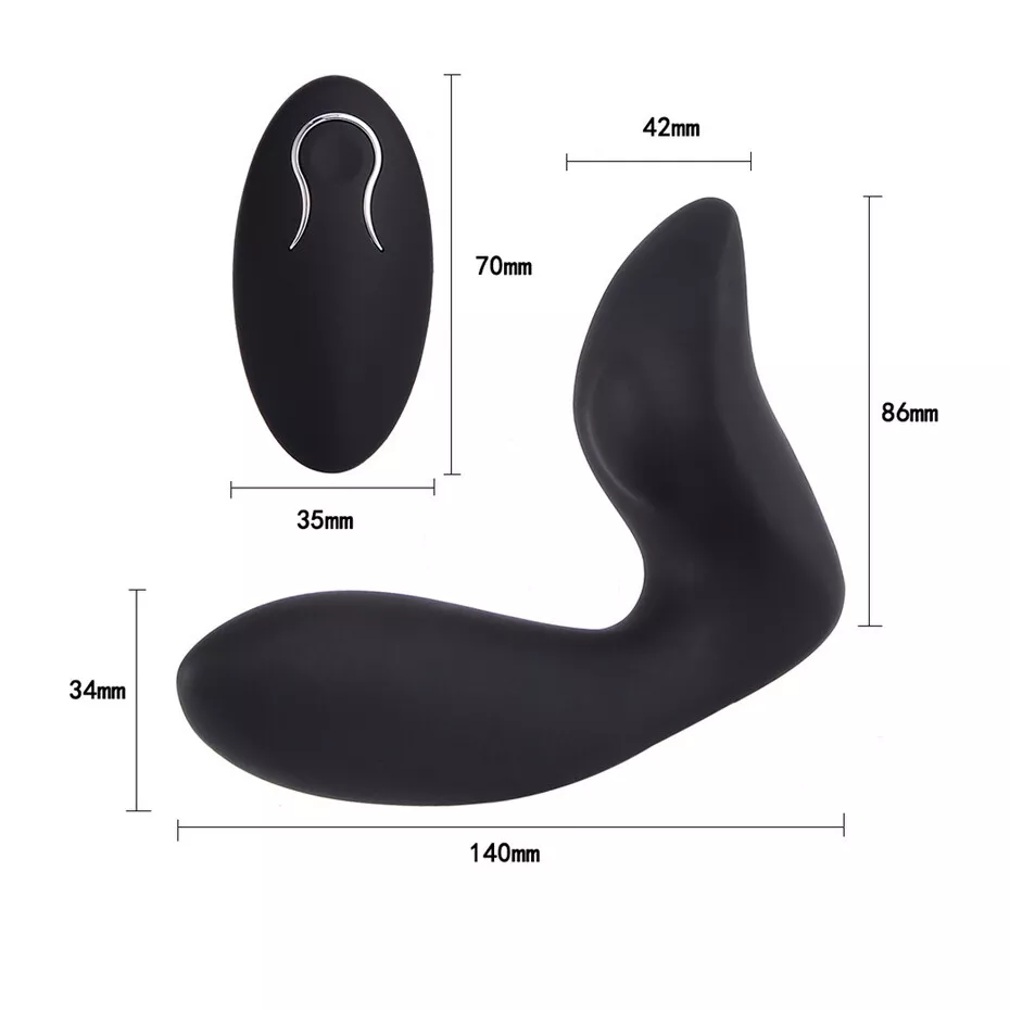 Dụng Cụ Kích Thích Hậu Môn Rung Điều Khiển Từ Xa Phê Đỉnh