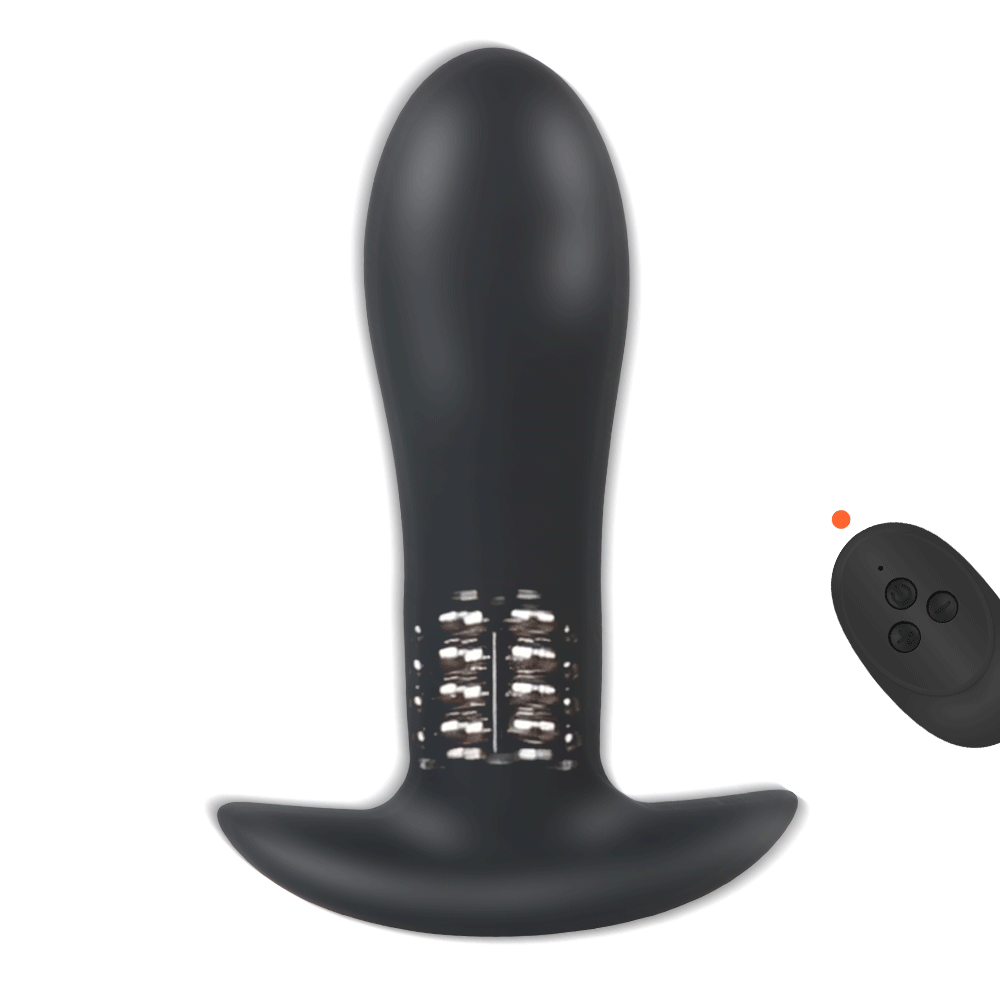 Anal Plug Rung Xoay 12cm Điều Khiển Từ Xa Kích Thích Cao