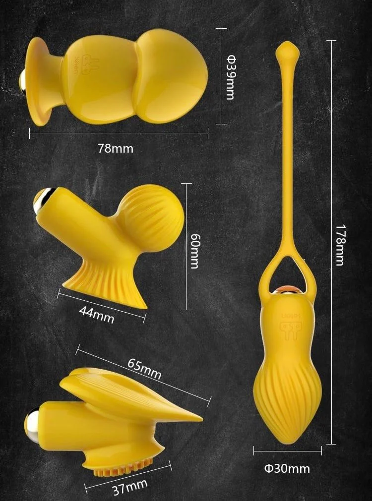 Trứng rung tình yêu Leten 7 đầu thay thế chống nước 100%