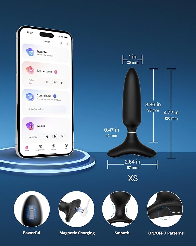 Sextoy hậu môn Lovense Hush 2 kết nối app mượt mà cải tiến mới
