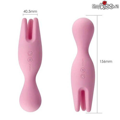 Máy massage Svakom Nymph 2 đầu cao cấp thiết kế sang trọng