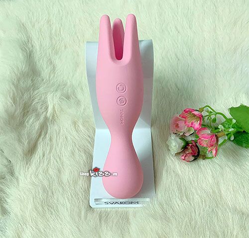 Svakom Nymph Premium Dual Head Vibrating Female Massage Device