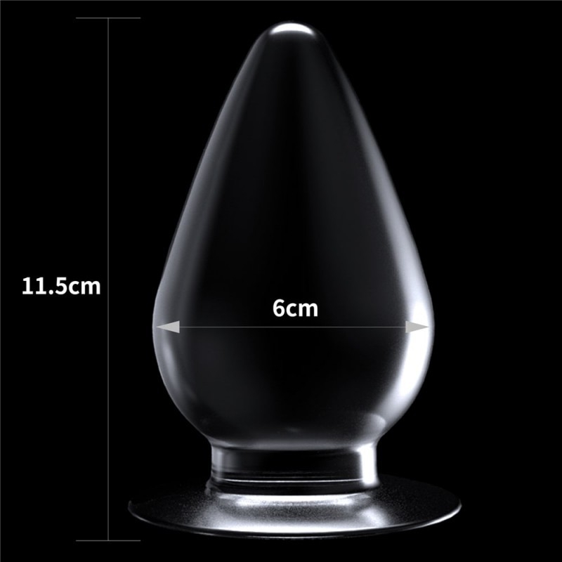 Phích Cắm Hậu Môn Lovetoy 6cm Trong Suốt Kích Thích Thỏa Mãn