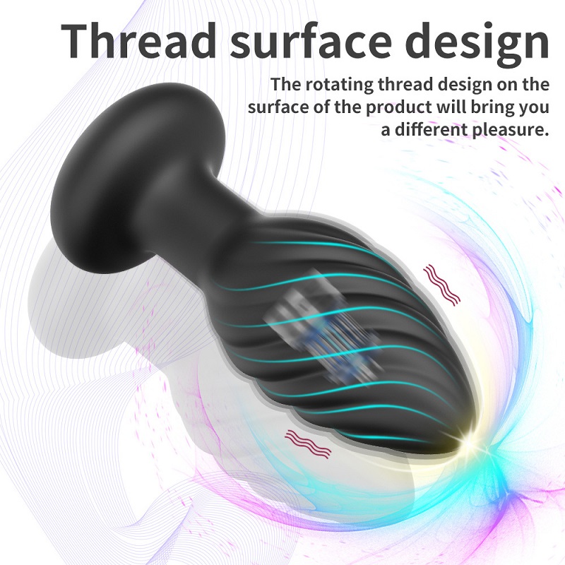 Remote Control Soft Silicone Anal Plug G Spot Stimulator