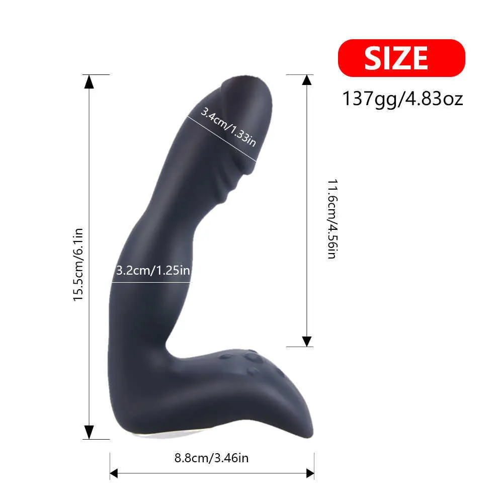 Máy Rung Hậu Môn Carlota 10 Chế Độ Rung Sướng Đỉnh