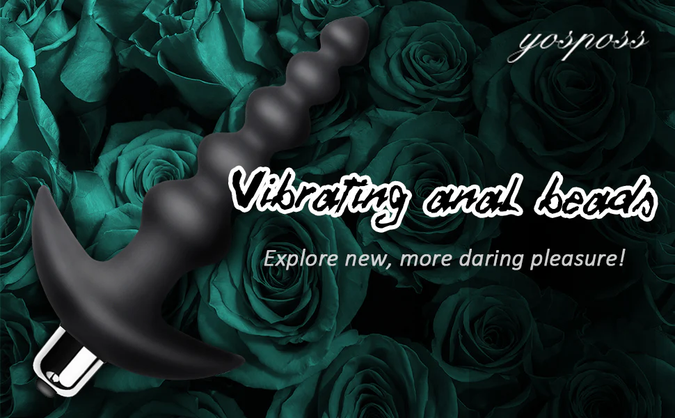 Máy Massage Hậu Môn Hạt Siêu Mạnh 16 Chế Độ Kích Thích