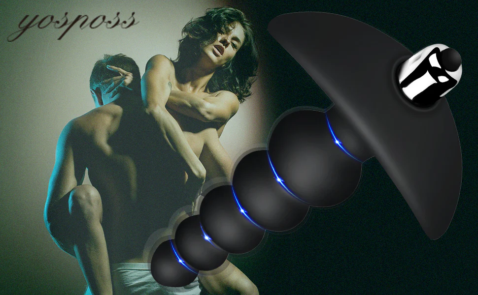 Máy Massage Hậu Môn Hạt Siêu Mạnh 16 Chế Độ Kích Thích